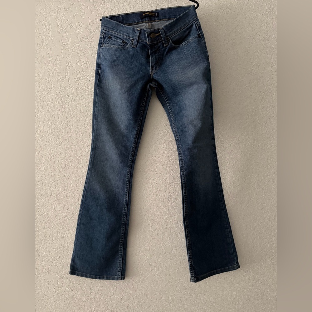 Levi's Super Low Light Wash Flare Women's Jeans